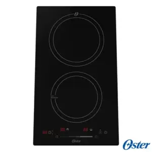 Cooktop a Indução Oster 2 Bocas 2 em 1 em Vitrocerâmico Painel Touch Screen Preto OTOP202 Cooktop a Indução Oster 2 Bocas 2 em 1 em Vitrocerâmico Painel Touch Screen Preto OTOP202