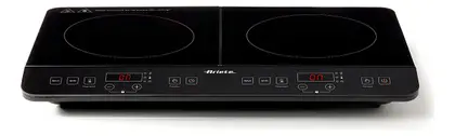 Cooktop a Indução Ariete 2 Bocas Portátil Vitrocerâmico Painel Touch 110V 1998