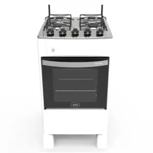 Fogão de Piso 4 Bocas Realce Acendimento Automático Bivolt CR209 Fogão de Piso 4 Bocas Realce Acendimento Automático Bivolt CR209