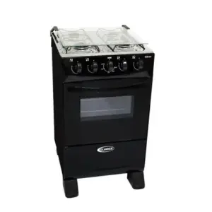 Fogão de Piso 4 Bocas Clarice Delicato Mesa de Inox Cor Preto Fogão de Piso 4 Bocas Clarice Delicato Mesa de Inox Cor Preto