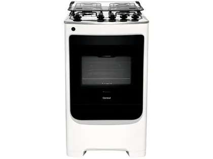 Fogão de Piso 4 Bocas Consul Cor Branco CFO4NABUNA