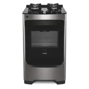 Fogão de Piso 4 Bocas Consul Acendimento Automático Cor Inox CFO4VAR Fogão de Piso 4 Bocas Consul Acendimento Automático Cor Inox CFO4VAR