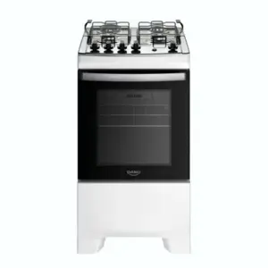 Fogão de Piso 4 Bocas Dako Supreme Acendimento Automático Forno 60L Cor Inox Fogão de Piso 4 Bocas Dako Supreme Acendimento Automático Forno 60L Cor Inox