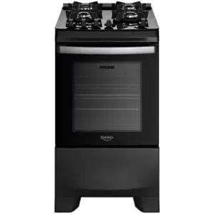 Fogão de Piso 4 Bocas Dako Supreme Glass Cor Preto Fogão de Piso 4 Bocas Dako Supreme Glass Cor Preto