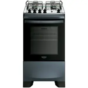 Fogão de Piso 4 Bocas Dako Supreme Cor Titanium Fogão de Piso 4 Bocas Dako Supreme Cor Titanium