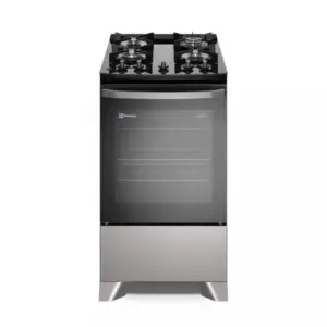 Fogão de Piso 4 Bocas Electrolux Efficient Mesa de Vidro FE4GS Fogão de Piso 4 Bocas Electrolux Efficient Mesa de Vidro FE4GS