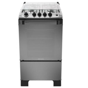Fogão de Piso 4 Bocas Itatiaia New Dream Acendimento Automático Cor Prata Bivolt Fogão de Piso 4 Bocas Itatiaia New Dream Acendimento Automático Cor Prata Bivolt
