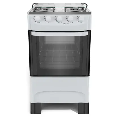 Fogão de Piso 4 Bocas Mueller Acendimento Manual Cor Branco