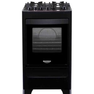 Fogão de Piso 4 Bocas Dako Supreme Glass Cor Preto Bivolt Fogão de Piso 4 Bocas Dako Supreme Glass Cor Preto Bivolt