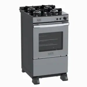 Fogão de Piso 4 Bocas Venax Gaudi Vetro Vitreo Cor Inox Gás GLP Fogão de Piso 4 Bocas Venax Gaudi Vetro Vitreo Cor Inox Gás GLP
