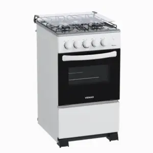 Fogão de Piso 4 Bocas Venax Picasso GIII Mesa de Inox Cor Branco Gás GLP Fogão de Piso 4 Bocas Venax Picasso GIII Mesa de Inox Cor Branco Gás GLP