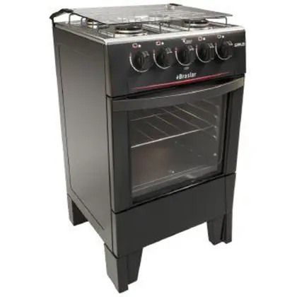 Fogão de Piso 4 Bocas Braslar Sirius Sem Acendimento 10010077