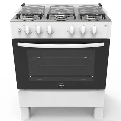 Fogão de Piso 5 Bocas Realce a Gás com Acendimento Automático Bivolt CR204