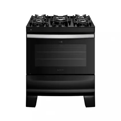 Fogão de Piso 5 Bocas Atlas Agile Up Glass com Acendimento Automático