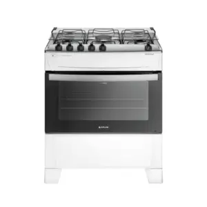 Fogão de Piso 5 Bocas Atlas Atenas com Mesa Inox Bivolt Fogão de Piso 5 Bocas Atlas Atenas com Mesa Inox Bivolt