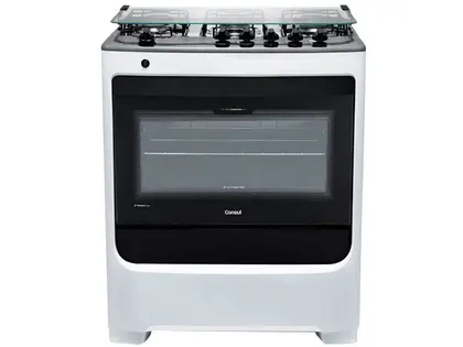 Fogão de Piso 5 Bocas Consul Branco CFS5NABUNA
