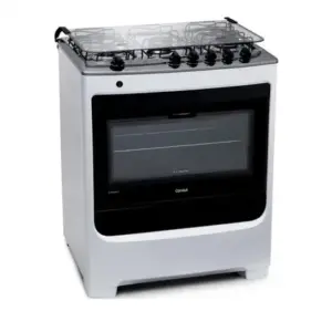 Fogão de Piso 5 Bocas Consul com Acendimento Automático Branco CFS5NAB Fogão de Piso 5 Bocas Consul com Acendimento Automático Branco CFS5NAB