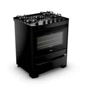 Fogão de Piso 5 Bocas Consul com Mesa de Vidro CFS5VBE Fogão de Piso 5 Bocas Consul com Mesa de Vidro CFS5VBE