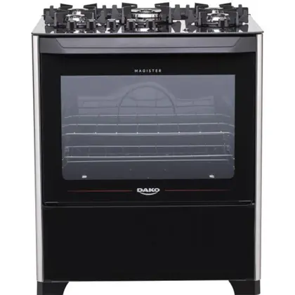 Fogão de Piso 5 Bocas Dako Magister com Acendimento Automático Preto