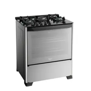 Fogão de Piso 5 Bocas Dako Magister Style com Frente de Vidro Espelhado