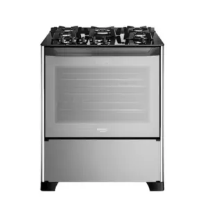 Fogão de Piso 5 Bocas Dako Magister Style com Mesa de Vidro Bivolt