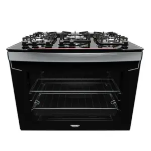Fogão de Embutir 5 Bocas Dako Diplomata com Mesa de Vidro Preto Bivolt Fogão de Embutir 5 Bocas Dako Diplomata com Mesa de Vidro Preto Bivolt