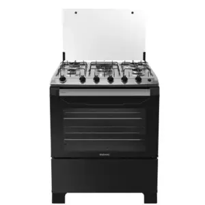 Fogão de Piso 5 Bocas Itatiaia New Dream com Acendimento Automático Preto Bivolt Fogão de Piso 5 Bocas Itatiaia New Dream com Acendimento Automático Preto Bivolt