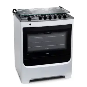 Fogão de Piso 6 Bocas Consul Acendimento Automático Autolimpante CFS6NABUNA Fogão de Piso 6 Bocas Consul Acendimento Automático Autolimpante CFS6NABUNA