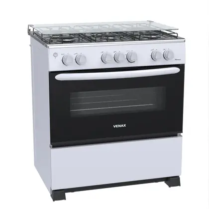 Fogão de Piso 6 Bocas Venax Picasso GIII Branco a Gás GLP