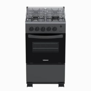 Fogão de Piso 4 Bocas Venax Picasso GIII Cor Grafite Fogão de Piso 4 Bocas Venax Picasso GIII Cor Grafite