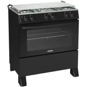 Fogão de Piso 5 Bocas Itatiaia Star New Inox a Gás com Acendimento Automático Fogão de Piso 5 Bocas Itatiaia Star New Inox a Gás com Acendimento Automático