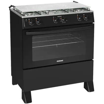 Fogão de Piso 5 Bocas Itatiaia Star New Inox a Gás com Acendimento Automático