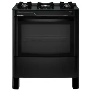 Fogão de Piso 5 Bocas Esmaltec Pérola Glass a Gás com Mesa de Vidro Limpa Fácil e Acendimento Automático Preto Fogão de Piso 5 Bocas Esmaltec Pérola Glass a Gás com Mesa de Vidro Limpa Fácil e Acendimento Automático Preto