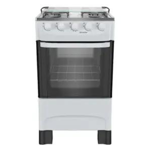 Fogão de Piso 4 Bocas Mueller Moderatto Acendimento Manual MFI4BA Fogão de Piso 4 Bocas Mueller Moderatto Acendimento Manual MFI4BA