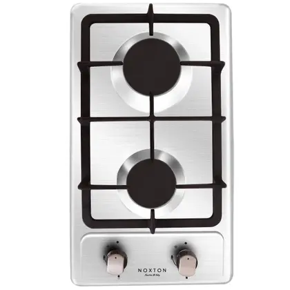 Fogão a Gás Noxton 2 Bocas 30cm Inox (GLP/GN)