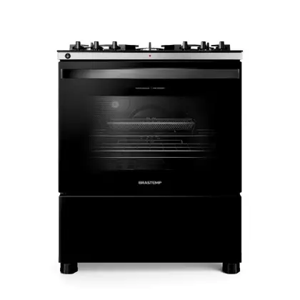 Fogão de Piso 5 Bocas Brastemp com Air Fryer BFS5LAE