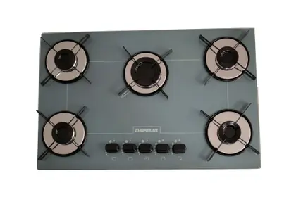 Fogão Cooktop 5 Bocas Chamalux Premium Ultra Chama Bivolt