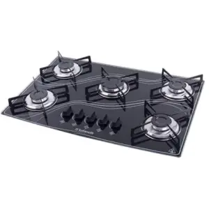 Cooktop a Gás Safanelli Lines 5 Bocas Cooktop a Gás Safanelli Lines 5 Bocas