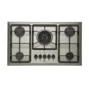 Cooktop a Gás Fischer Infinity TC 5 Bocas Mesa Inox Cooktop a Gás Fischer Infinity TC 5 Bocas Mesa Inox