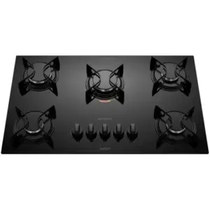 Cooktop a Gás Atlas U Top 5 Bocas Superautomático Vidro Temperado Cooktop a Gás Atlas U Top 5 Bocas Superautomático Vidro Temperado