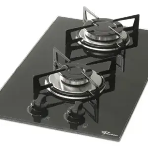 Fogão Cooktop a Gás Fischer 2 Bocas 7726-11474 Fogão Cooktop a Gás Fischer 2 Bocas 7726-11474