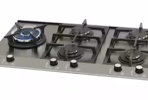 Cooktop a Gás Fischer Platinium Prime 5 Bocas Aço Inox Cooktop a Gás Fischer Platinium Prime 5 Bocas Aço Inox
