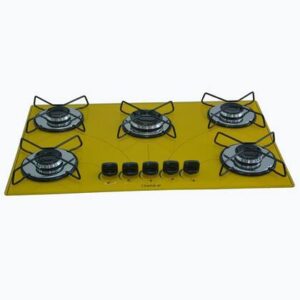 Cooktop a Gás Chamalar 5 Bocas Ultra Chama Bivolt Cooktop a Gás Chamalar 5 Bocas Ultra Chama Bivolt