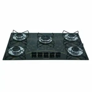 Cooktop a Gás Chamalar 5 Bocas Ultra Chama Mesclado Bivolt Cooktop a Gás Chamalar 5 Bocas Ultra Chama Mesclado Bivolt
