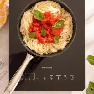 Cooktop de Indução Mimo Style Luxx Portátil 1 Boca 1800W Black 127V