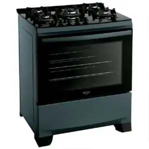 Fogão de Piso 5 Bocas Dako Supreme Automático com Mesa de Vidro e Forno 100L Bivolt