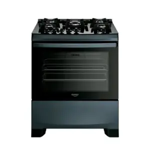 Fogão de Piso 5 Bocas Dako Supreme Timer Glass com Painel Touch e Timer Digital