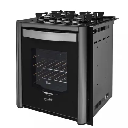 Fogão de Embutir 4 Bocas Fischer Gran Cheff Acendimento Automático