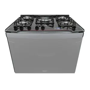 Fogão de Embutir 5 Bocas Espelhado com Timer Digital Dako Diplomata Grill Style Bivolt Fogão de Embutir 5 Bocas Espelhado com Timer Digital Dako Diplomata Grill Style Bivolt