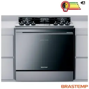 Fogão de Embutir 5 Bocas Brastemp 110V BYS5VCRNNA / BYS5VCR Fogão de Embutir 5 Bocas Brastemp 110V BYS5VCRNNA / BYS5VCR